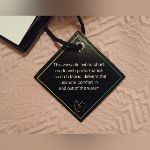 NWT Burnside Men’s 38 X 10 Hybrid Series Land + Sea Stretch Shorts Dark Gray - Picture 7 of 9